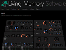 Tablet Screenshot of livingmemorysoftware.com